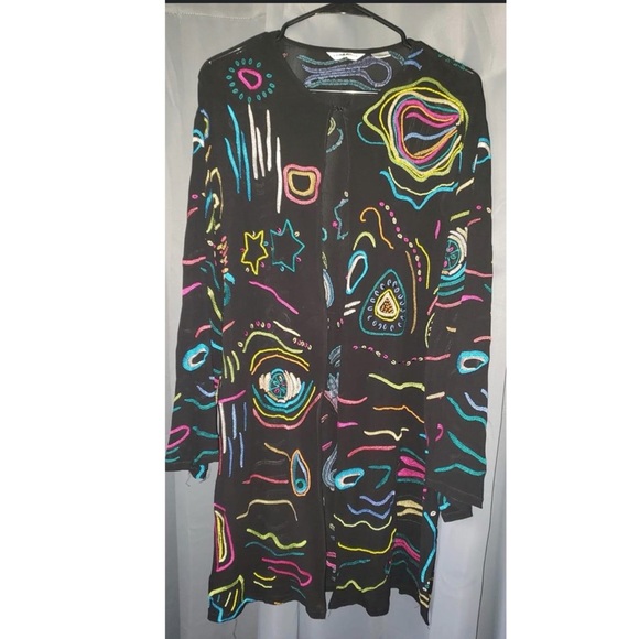 IN SEARCH OF (ISO) Black embroidered Laura Ashley - Picture 1 of 3